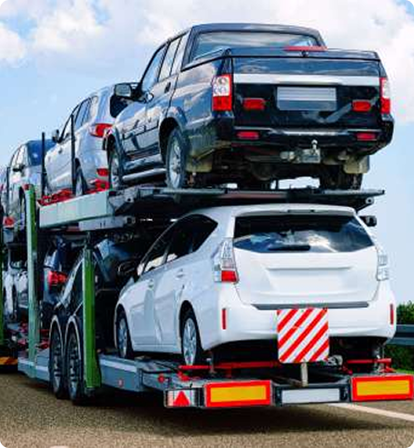 Motor Vehicle Transportation with flexible open and enclosed transport options