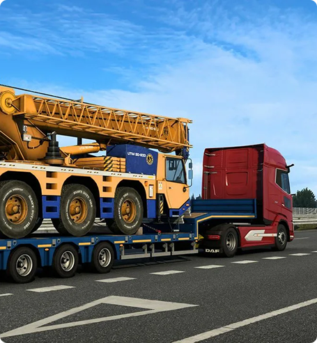 Heavy haul transportation for transformers and industrial infrastructure