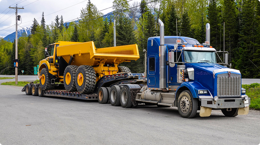 Machinery Transport Services for heavy industrial and commercial equipment