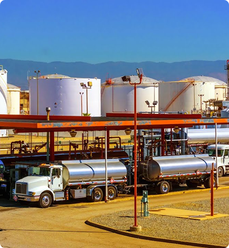 Oilfield trucking for frac tanks and pump equipment