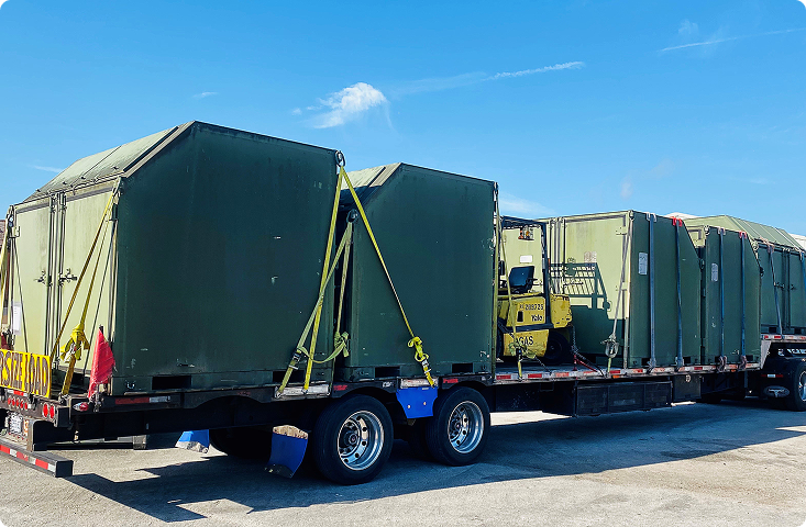 Medical equipment transportation for public health facilities