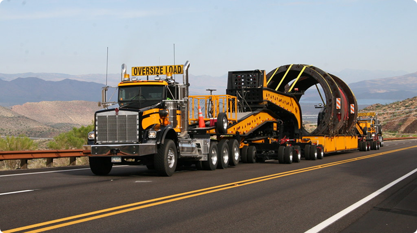 Heavy Equipment Transportation for construction and industrial businesses