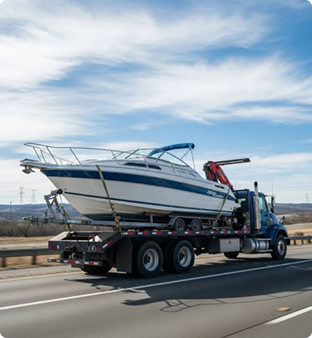 Boat Hauling Services for yachts, sailboats, and commercial vessels