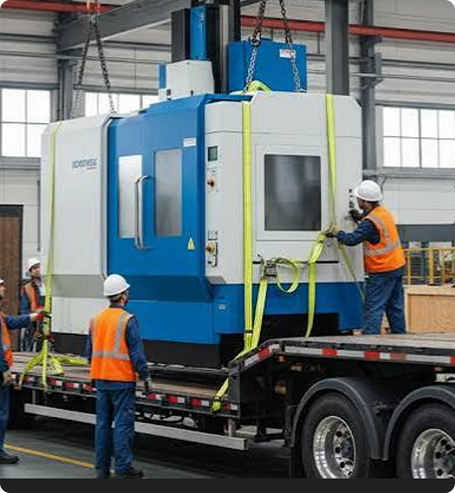 LTL Freight Transportation for industrial parts and raw materials