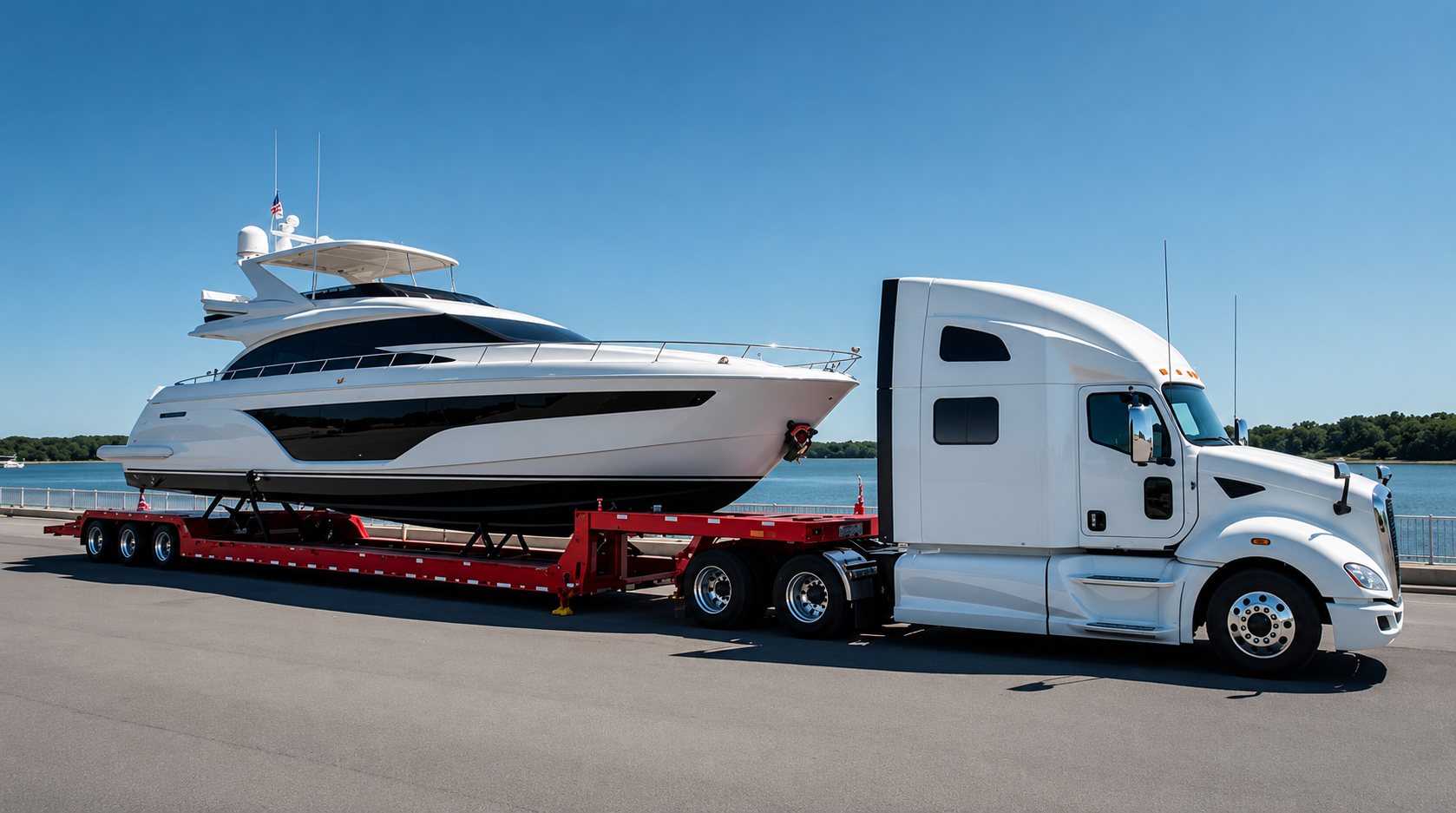 Boat Hauling Services for reliable marine transportation across the U.S.