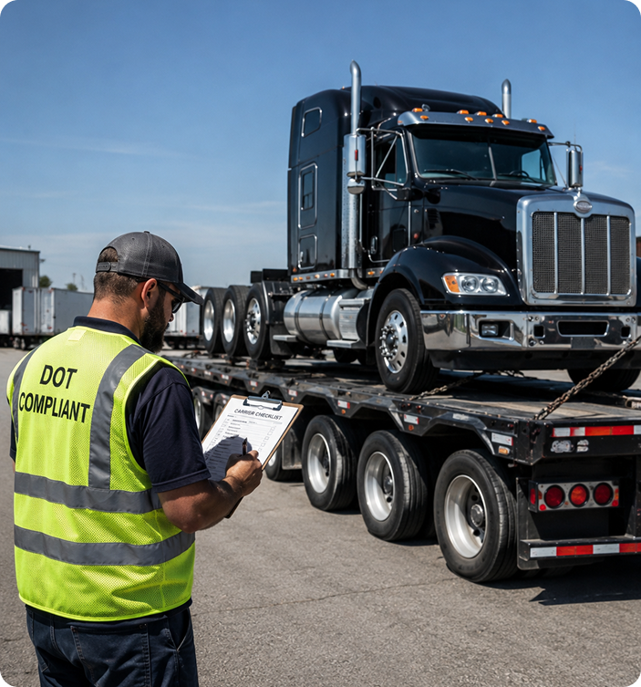 Fleet vehicle transportation for multi-unit commercial shipments