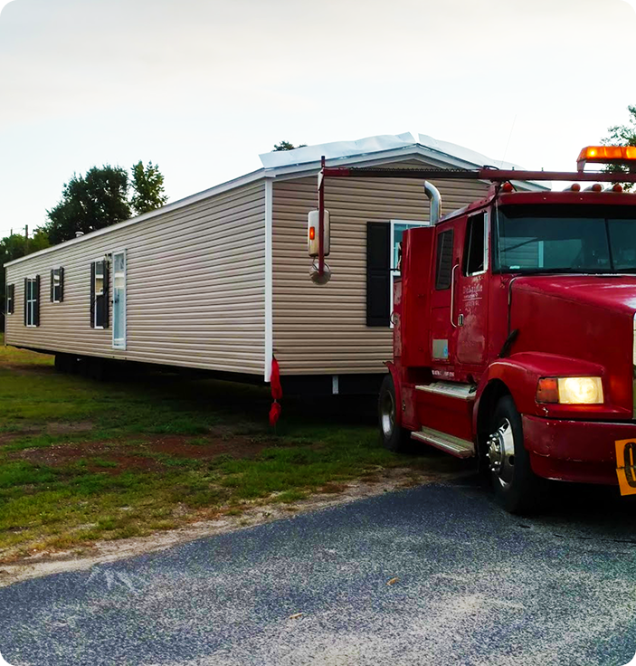 Tiny home hauling with route planning and required transport permits
