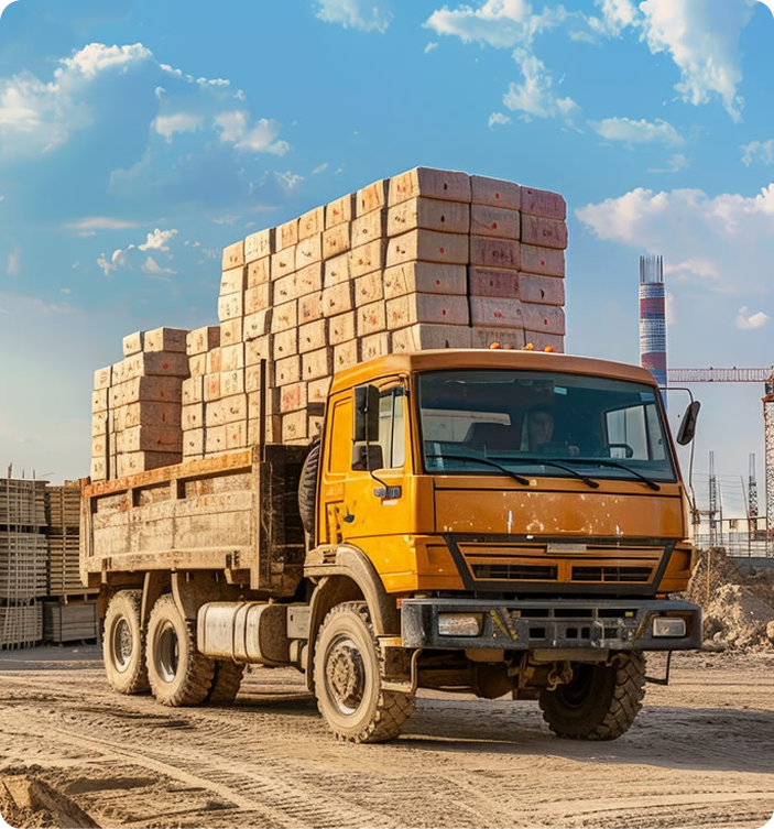 Construction equipment transport for contractors and construction businesses