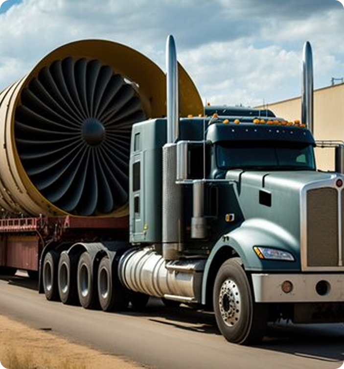 Multi axle heavy haul transportation for extreme weight loads