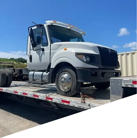 Nationwide freight transportation services for commercial shipments