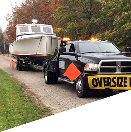 Specialized transportation services for oversized freight and heavy loads