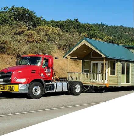 Heavy equipment transportation for construction and industrial machinery
