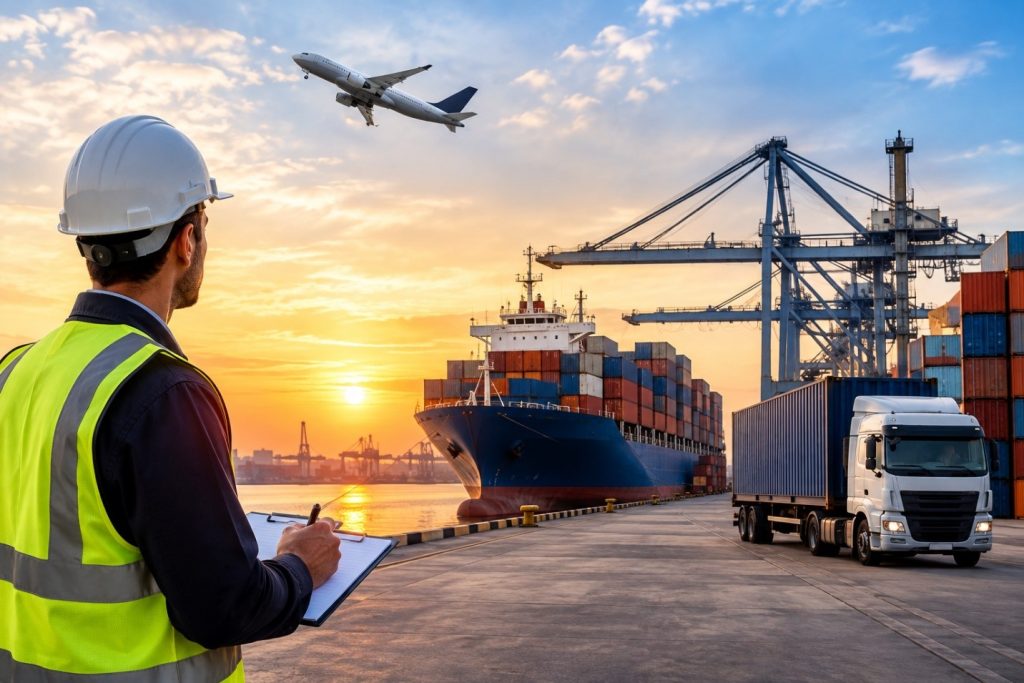 what does a logistics company do